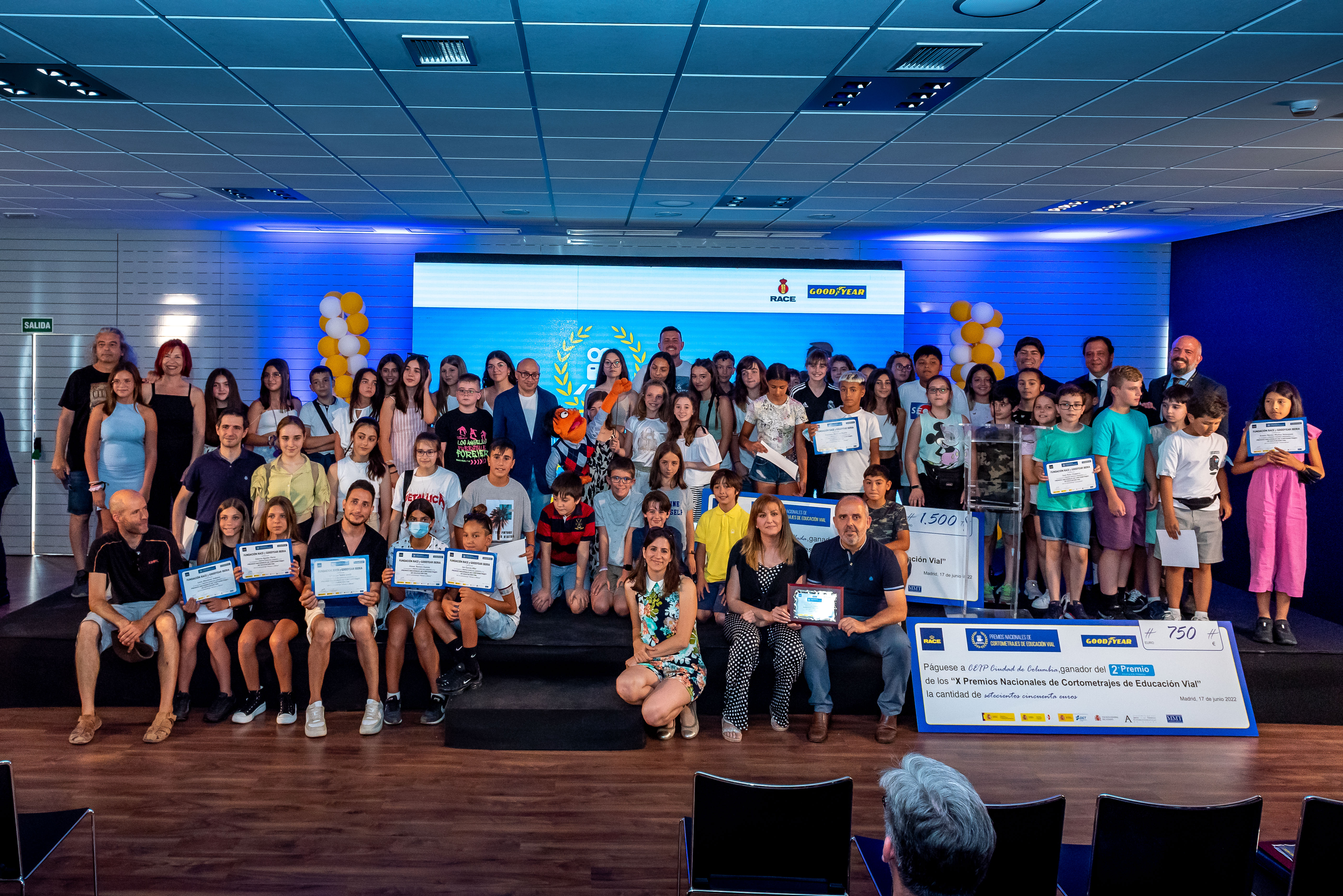 Fotografías de la X Gala de Entrega de Premios